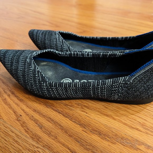 Rothy's The Point Granite Heather Size 5 - Picture 4 of 8